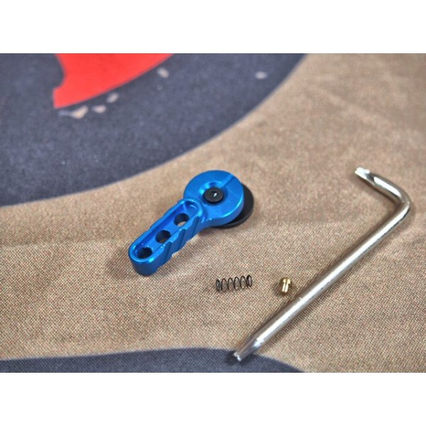 BD CNC Selector Lever For AEG M4 (Blue)