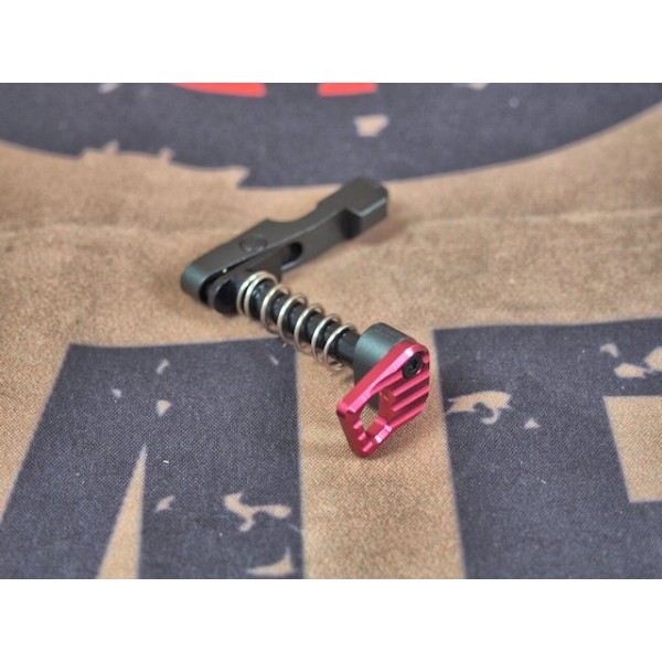 BD CNC Magazine Catch For AEG M4 (Red)