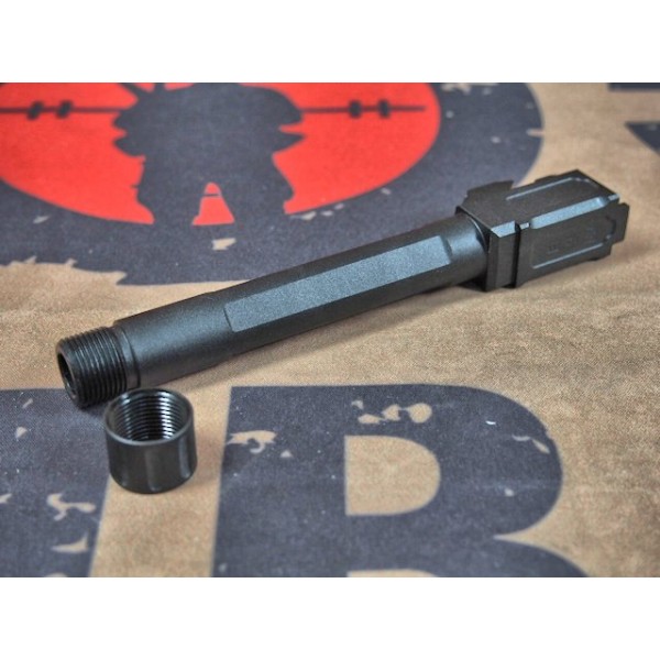 5KU FI Threaded Barrel for TM G17 GBB Series (14mm CCW BK)