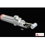 RA-Tech N.P.A.S. Aluminum Nozzle (w/ Adjustment Valve) for G&P /WA /Inokatsu M4 GBB Series