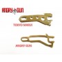 Angry Gun Steel Light Weight Bolt Stop Plate for TM MWS M4