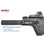 ANGRY GUN KSV Suppressor GEN.2 for Krytac Kriss Vector AEG (Tracer VER.)