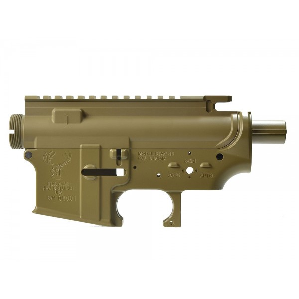 MADBULL M4 Metal Body Ver.2 w/ Self Retaining Pins (Stag Arms, FDE)