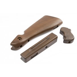 RA-TECH M1A1 wood stock kit (Walnut for WE x Cybergun)