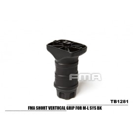FMA Short Vertical Grip For M-L SYS (BK)