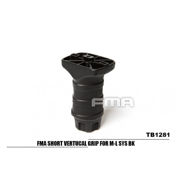 FMA Short Vertical Grip For M-L SYS (BK)