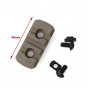 TMC M-LOCK Nylon 3 Picatinny Rail Sections ( CB )