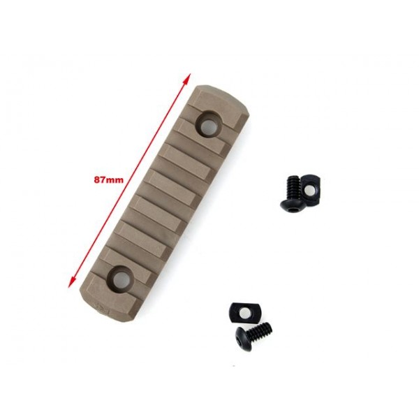 TMC M-LOCK Nylon 7 Picatinny Rail Sections (4pcs- CB )