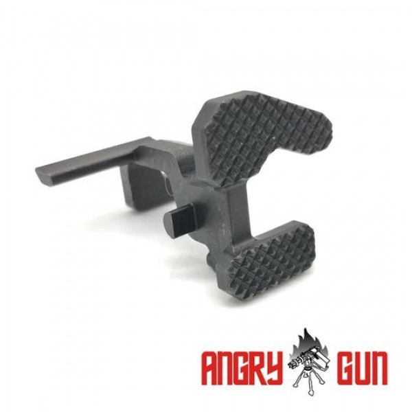 ANGRY GUN STEEL CNC BOLT STOP FOR MARUI MWS GBB - MARITIME VERSION