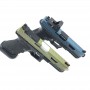 AIRSOFT ARTISAN Dynamic Weapon Solution Slide Kit for Tokyo Marui Model 17 - H-185 BLUE TITANIUM