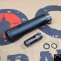 AIRSOFT ARTISAN FH556 STYLE SILENCER WITH FH212A FLASH HIDER (BK)