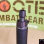 AIRSOFT ARTISAN FH556 STYLE SILENCER WITH FHSA80 FLASH HIDER (BK)