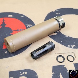 AIRSOFT ARTISAN FH556 STYLE SILENCER WITH FH212A FLASH HIDER (DE)