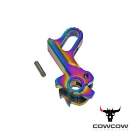 COWCOW Match Grade Stainless Steel Hammer For Hi-Capa/1911- Rainbow
