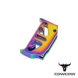 COWCOW Aluminum Trigger T2 For TM Hi-Capa & 1911 (Rainbow)