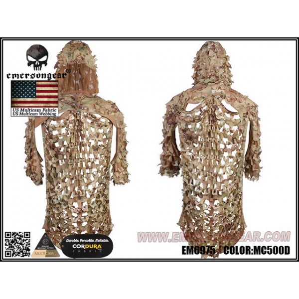 EmersonGear Lightweight Assault Ghillie (MC- FREE SHIPPING)