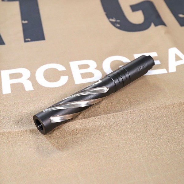 5KU Tornado 5 Inch Stainless Outer Barrel For TM Hi-Capa (Black) (M11 CW)