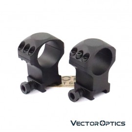 VECTOR OPTICS 30mm X-Accu 1.4" High Profile Picatinny Scope Rings