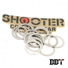 BBT Stainless Steel Flash Hider Shims (15pcs - 02mm,0.3mm 0.5mm)