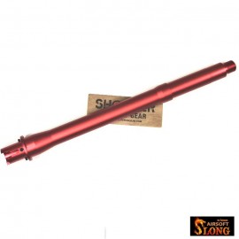 SLONG CNC Aluminum M4 Outer Barrel (Red)