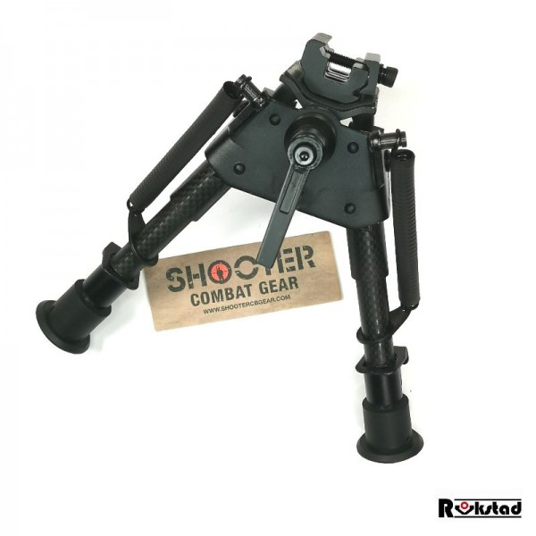 ROKSTAD Carbon Fiber 6-9" Swivel Spring Bipod (Free Shipping)