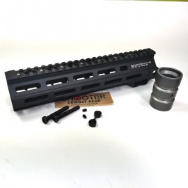 5KU 9.5 Inch MK.8 Rail for M4 AEG / GBB -Black( 5KU-298 ) 