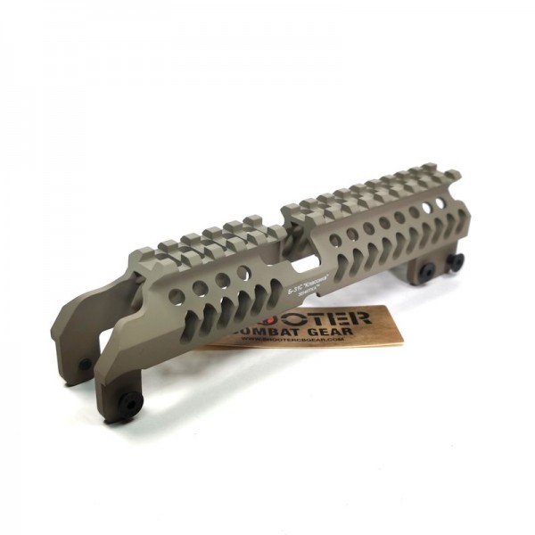 5KU B-31C Extra Long Upper Handguard for AK Series (Tan)