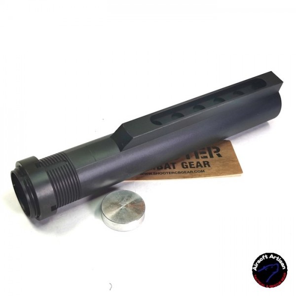 AIRSOFT ARTISAN M4 6 Position Buffer Tube For WE, VFC, WA M4 GBB (Mil Spec) BK