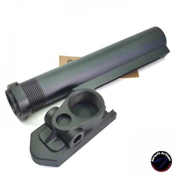 AIRSOFT ARTISAN SCAR Stock Adapter For WE & AEG Version (BK)