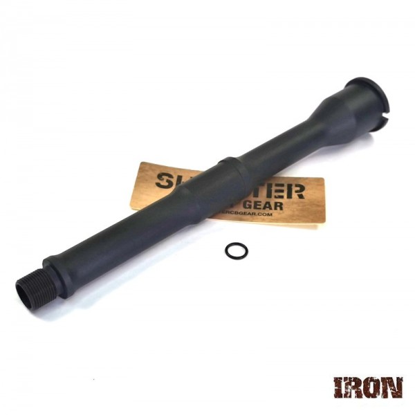 IRON AIRSOFT 8" outer barrel for WA M4 GBB