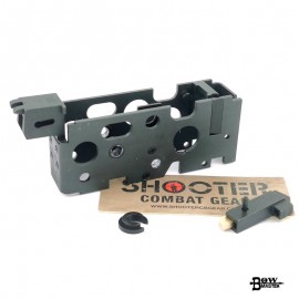 BOW MASTER GMF CNC Steel Trigger Box Case For UMAREX / VFC MP5A5 GBBR ( 3 Round Burst )