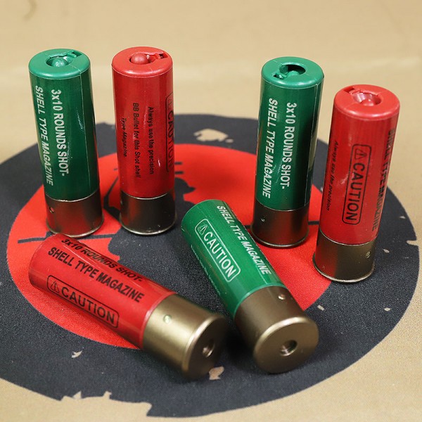 SCG TM M870 Air-cocking Shotgun Shell 6 Pcs Set