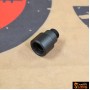 SLONG Aluminum Muzzle Adapter W/Thread Protector for WE GBB (Type A- BK )+11 to -14mm)