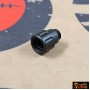 SLONG Aluminum Muzzle Adapter W/Thread Protector for WE GBB (Type E- BK )+11 to -14mm)