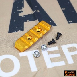 SLONG CNC KEYMOD Rail-65mm Gold