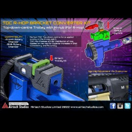 Airtech TDC Bracket Converter Kit (R-HOP/FLAT-HOP/ MR Maple Leaf) For Prowin M4 Hop-up Chamber