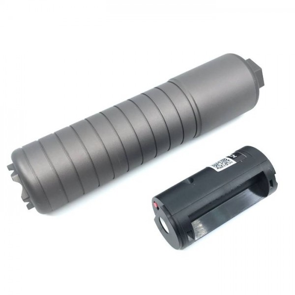 AIRSOFT ARTISAN X ACETECH SRD762 STYLE Tracer Silencer  + ACETECH AT2000R TRAER UNIT