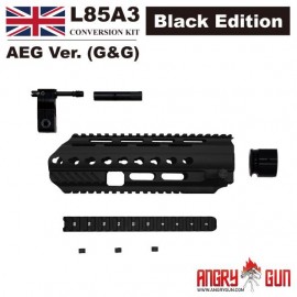 ANGRY GUN L85A3 Conversion Kit AEG-G&G Version (BK)