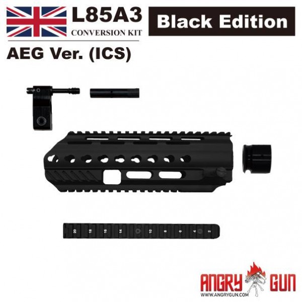 ANGRY GUN L85A3 Conversion Kit AEG-ICS Version (BK)