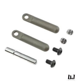 BJTAC KNS Stlye Steel Pins Set For Marui MWS M4 GBB (Grey)