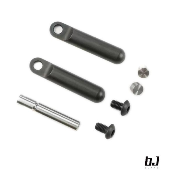 BJTAC KNS Stlye Anti Rotationl Pins Set For Marui MWS M4 GBB (BK)