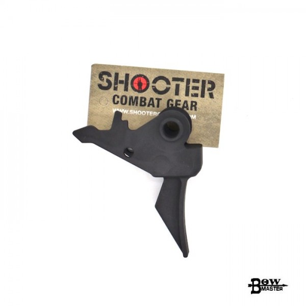 BOW MASTER CNC Steel Flat Trigger For UMAREX/ VFC MP5A5 GBB -3 Burst(TYPE A)