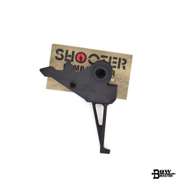 BOW MASTER CNC Steel Flat Trigger For UMAREX/ VFC MP5A5 GBB -3 Burst(TYPE B)