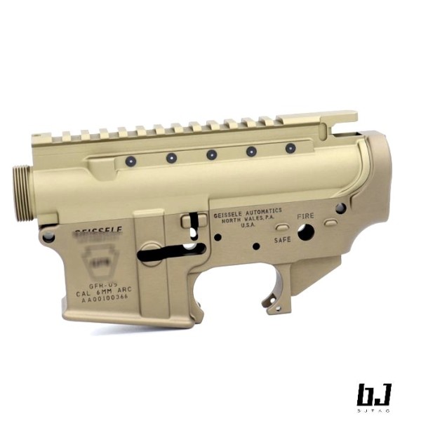 BJTAC CNC 7075 G Style RECEIVER For Marui MWS AR/ M4 GBB Airsoft (GFR)