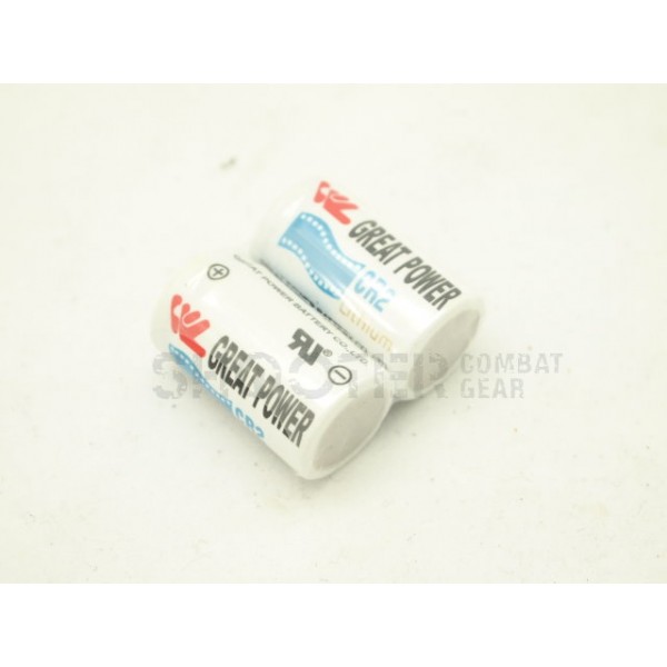 CR2 Lithium Batteries (2pcs)(Free Shipping)