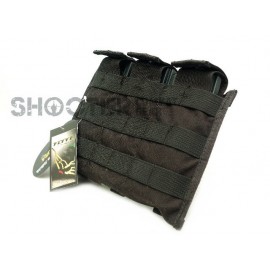 Flyye MOLLE Triple M16 Mag Pouch Ver.MI (BK)