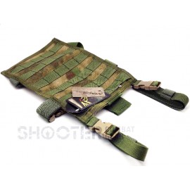 Flyye Molle Right-Angle Leg Panel (A-TACS FG)