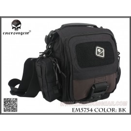 EMERSON Tablet+Netbook Mini-Messenger Bag (Black)