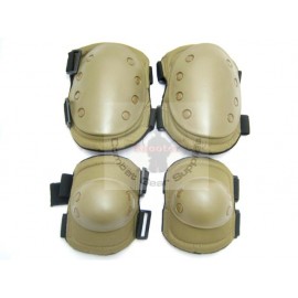 knees and elbows protector set (TAN)
