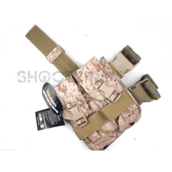 Flyye Molle Drop Leg M4/M16 MAG Pouch (AOR1)